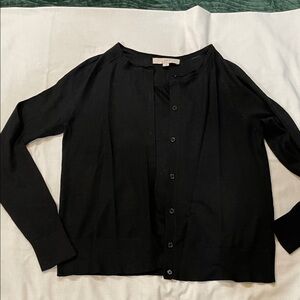 LOFT Black Women's Cardigan Sweater